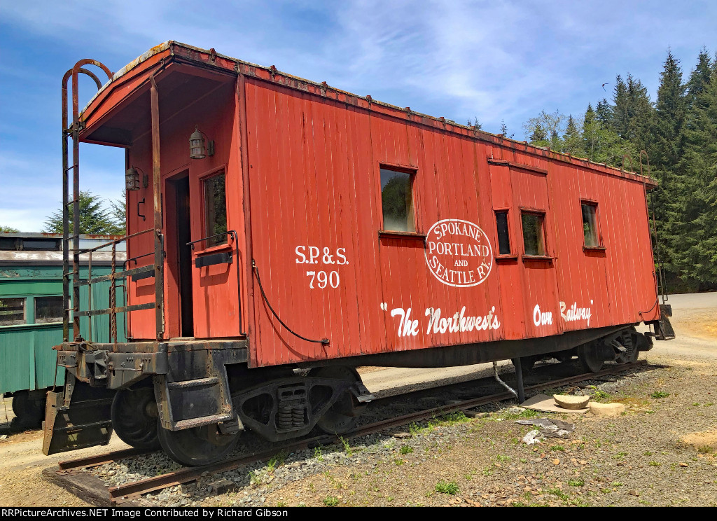 SP&S 790 Caboose